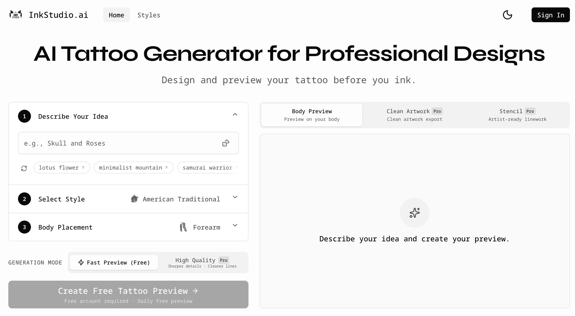 InkStudio.ai - Product Image