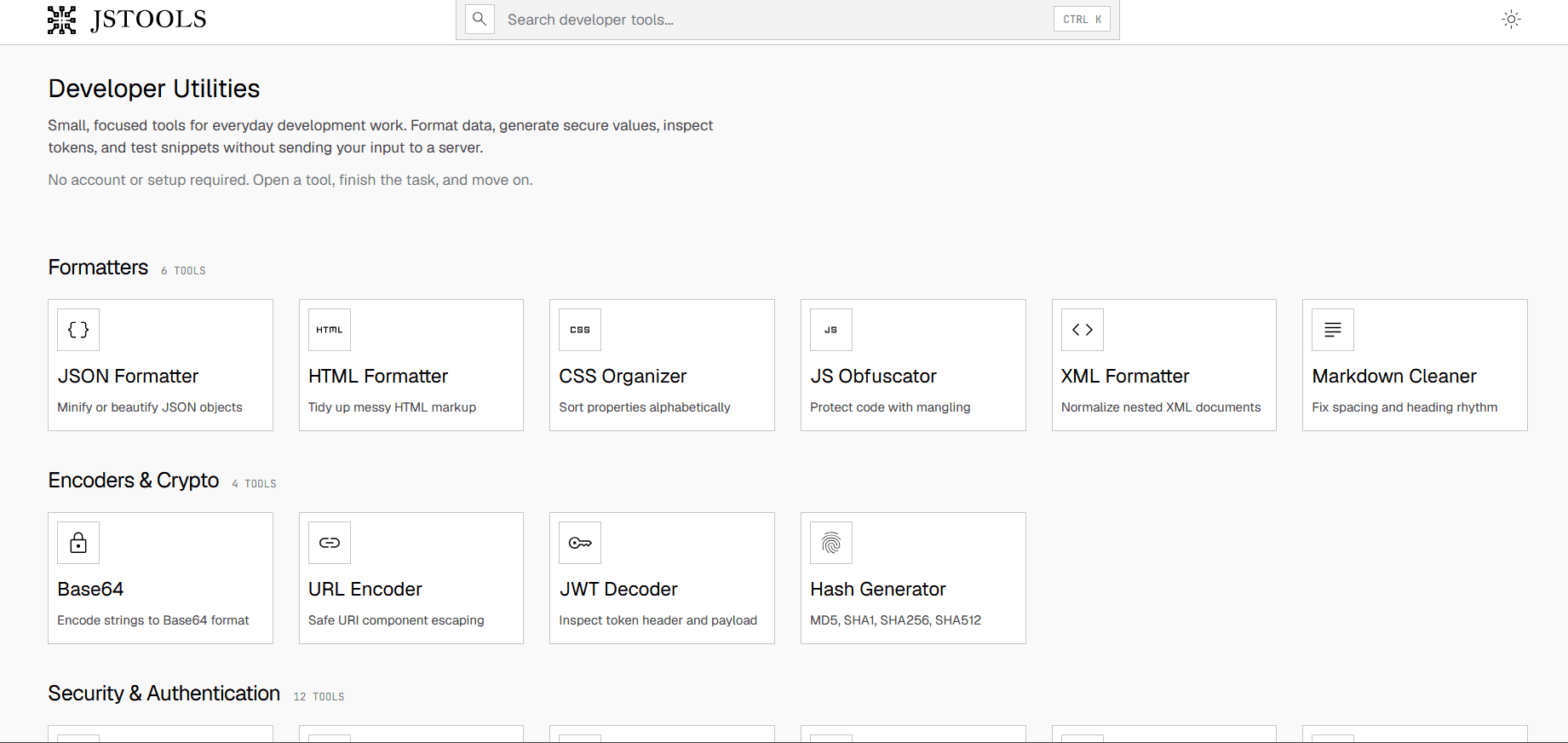 JavaScript Tools - Product Image