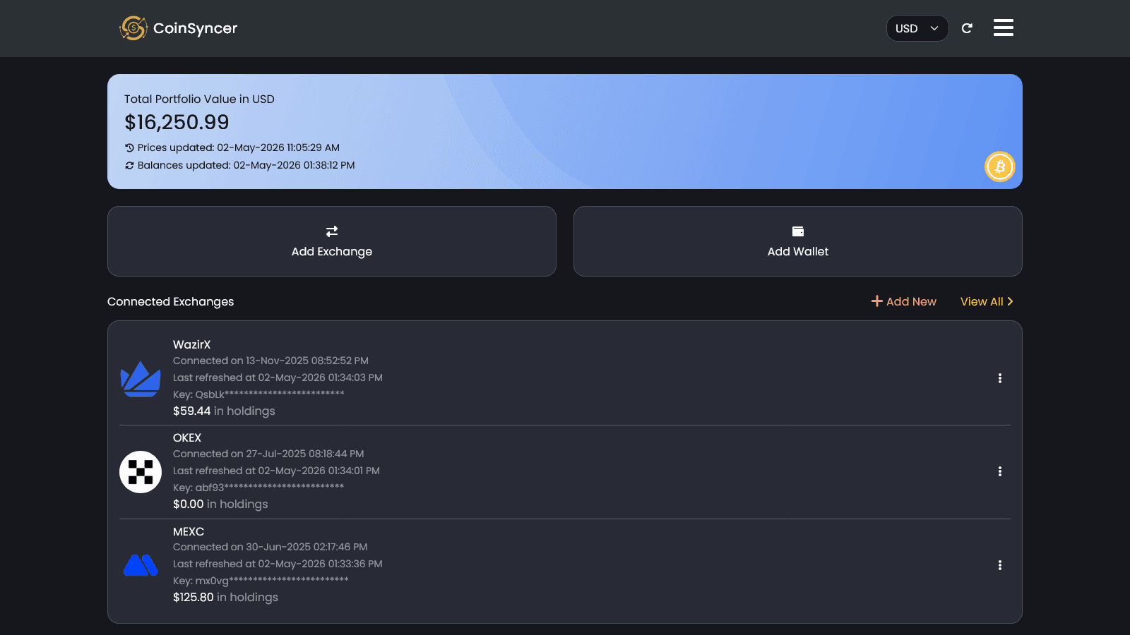 CoinSyncer - Product Image