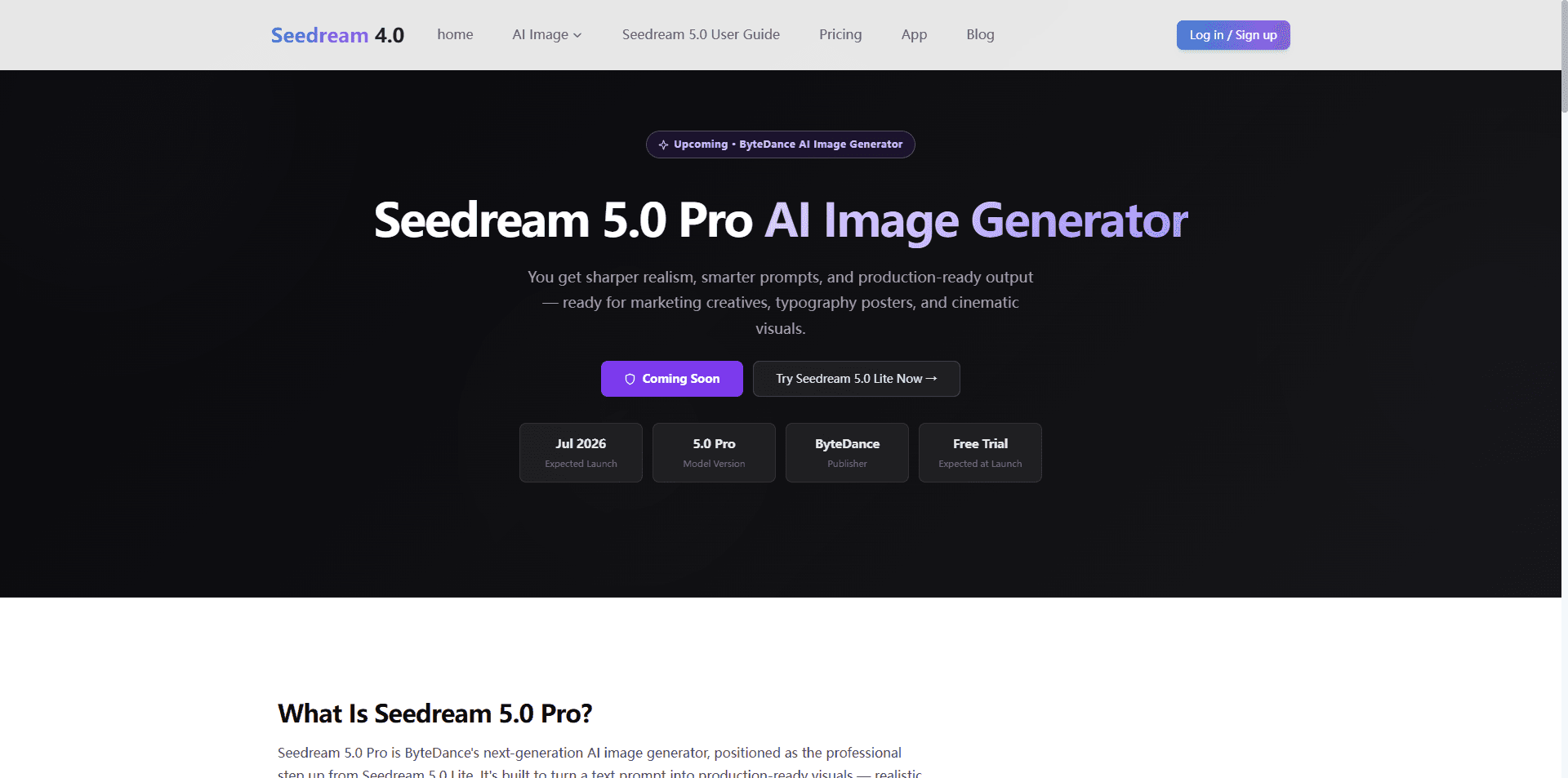 Seedream 5.0 Pro: AI Image Generator - Product Image
