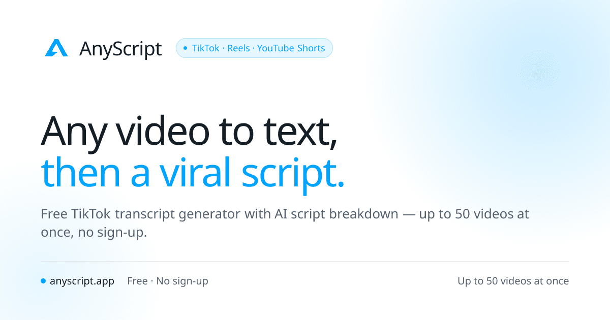 AnyScript - Product Image