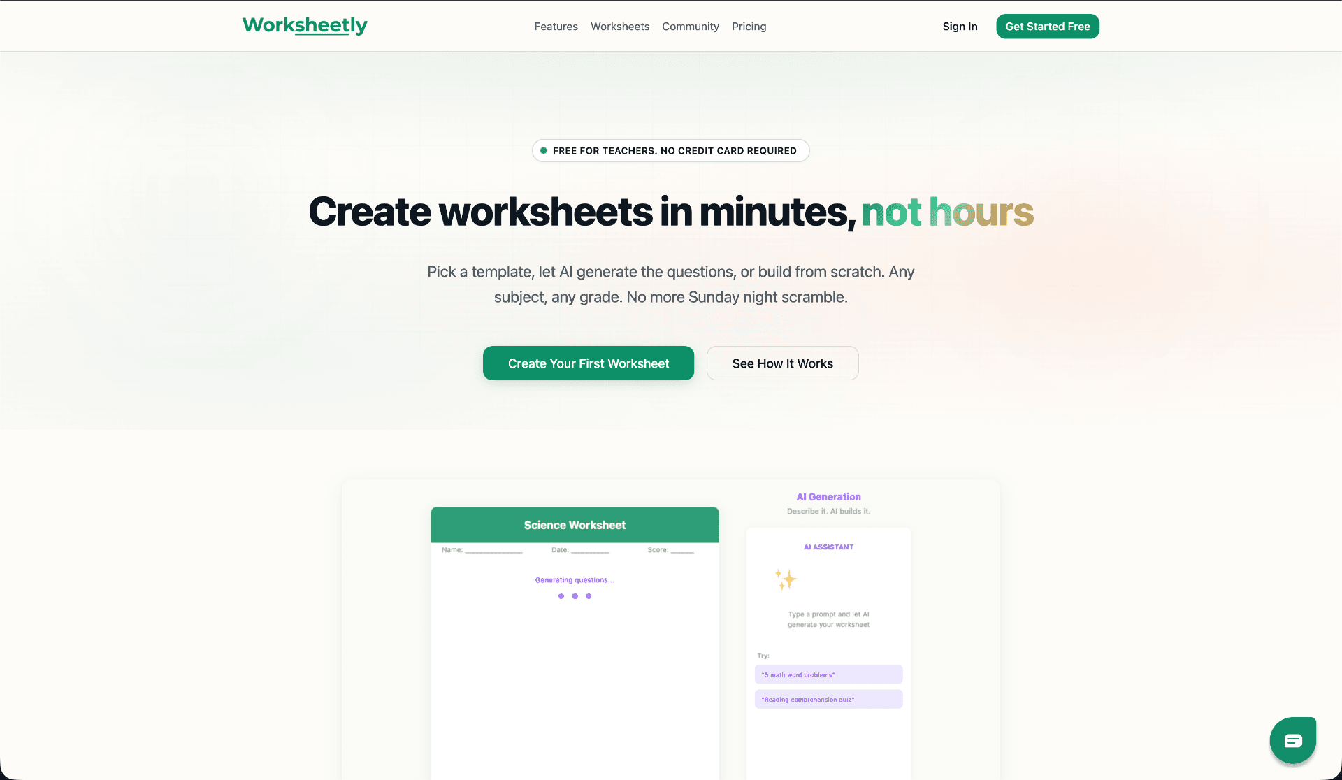 Worksheetly - Product Image