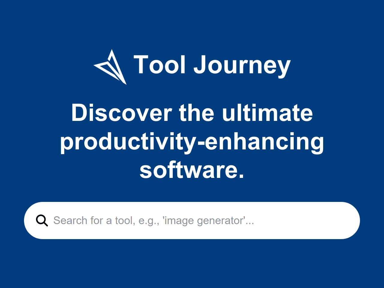 Tool Journey - Product Image
