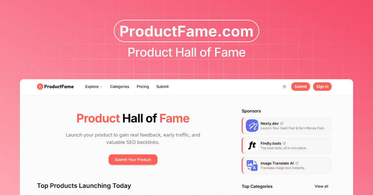 ProductFame - Product Image