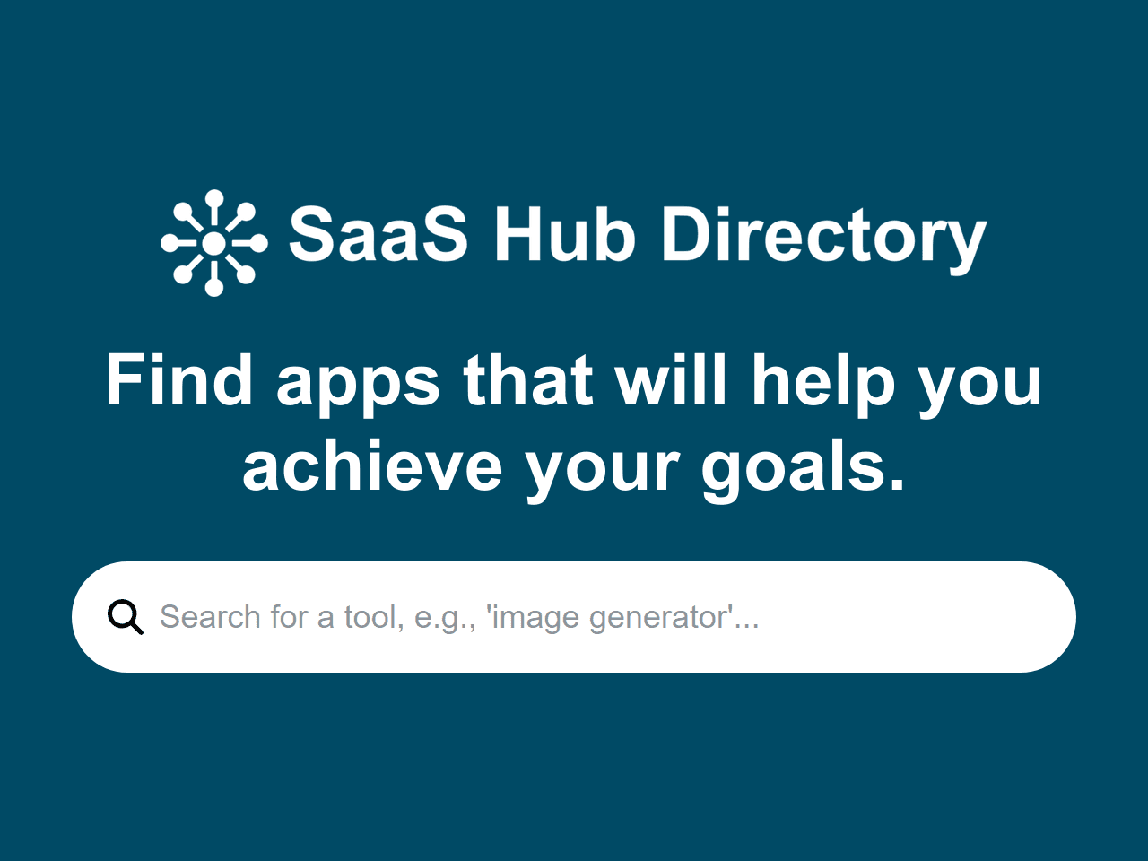 SaaS Hub Directory - Product Image