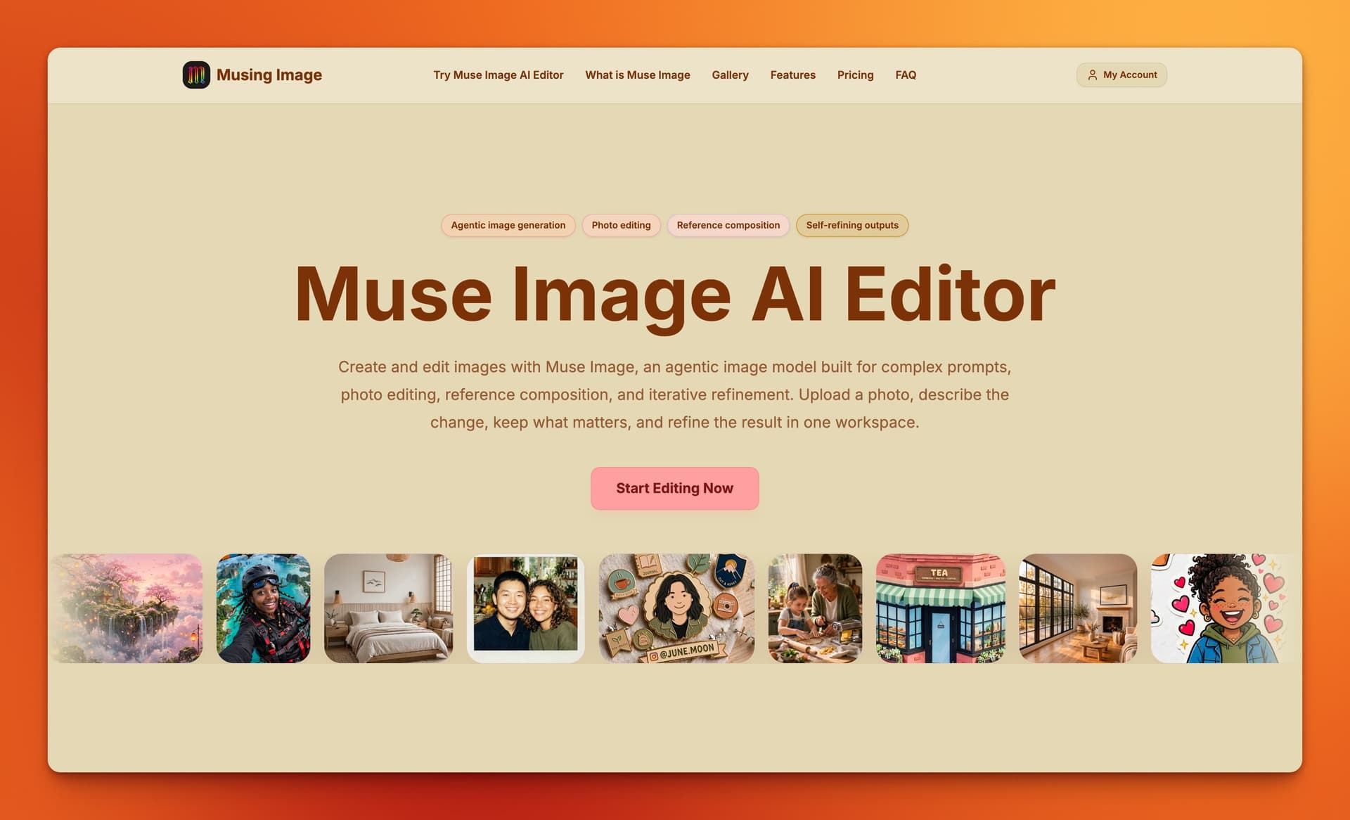 Musing Image - Product Image
