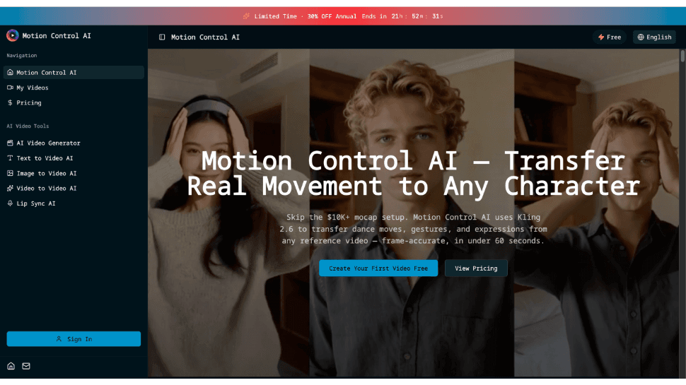 Motion Control AI - Product Image