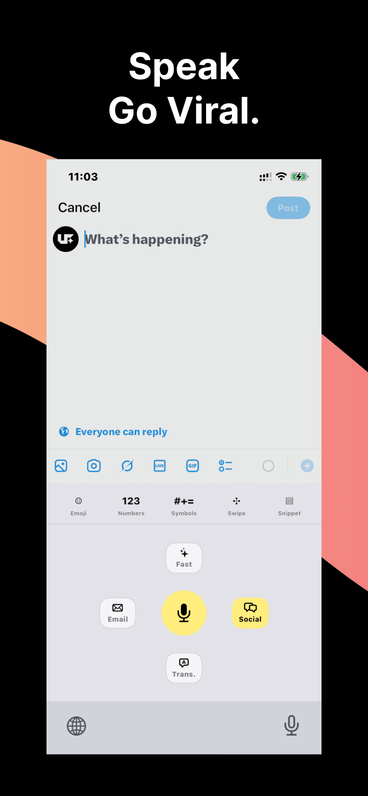 use.fo - AI Voice Typing - Product Image