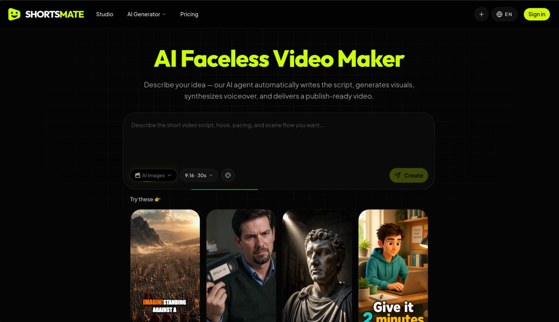 ShortsMate AI - Product Image