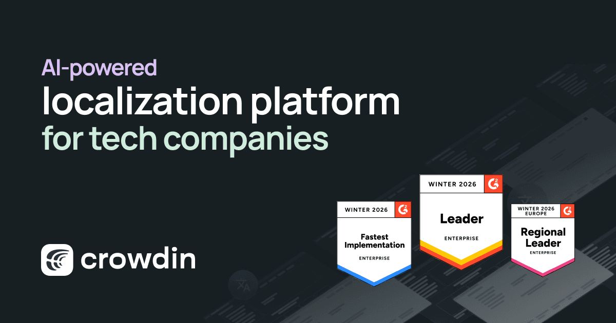 Crowdin: Localization Platform - Product Image