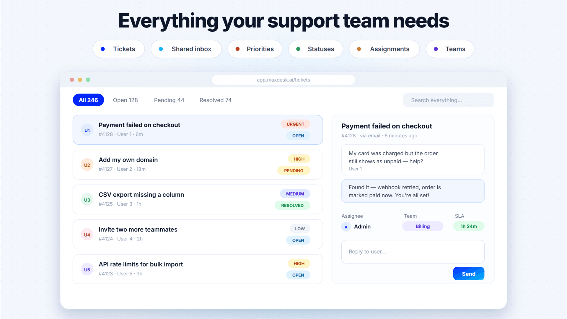 Maxdesk - Product Image