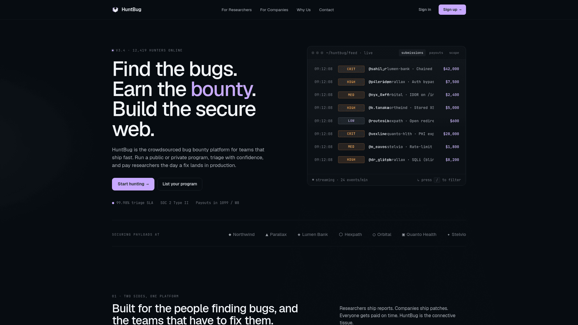 HuntBug - Product Image