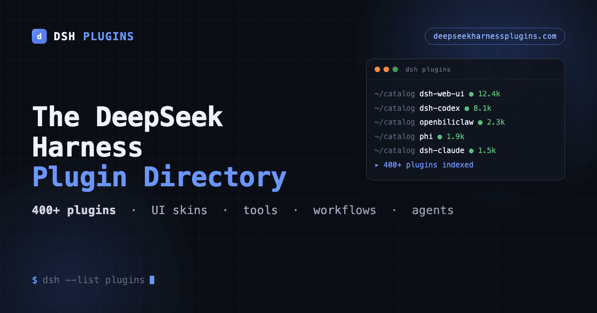 DeepSeek Harness Plugins Directory - Product Image
