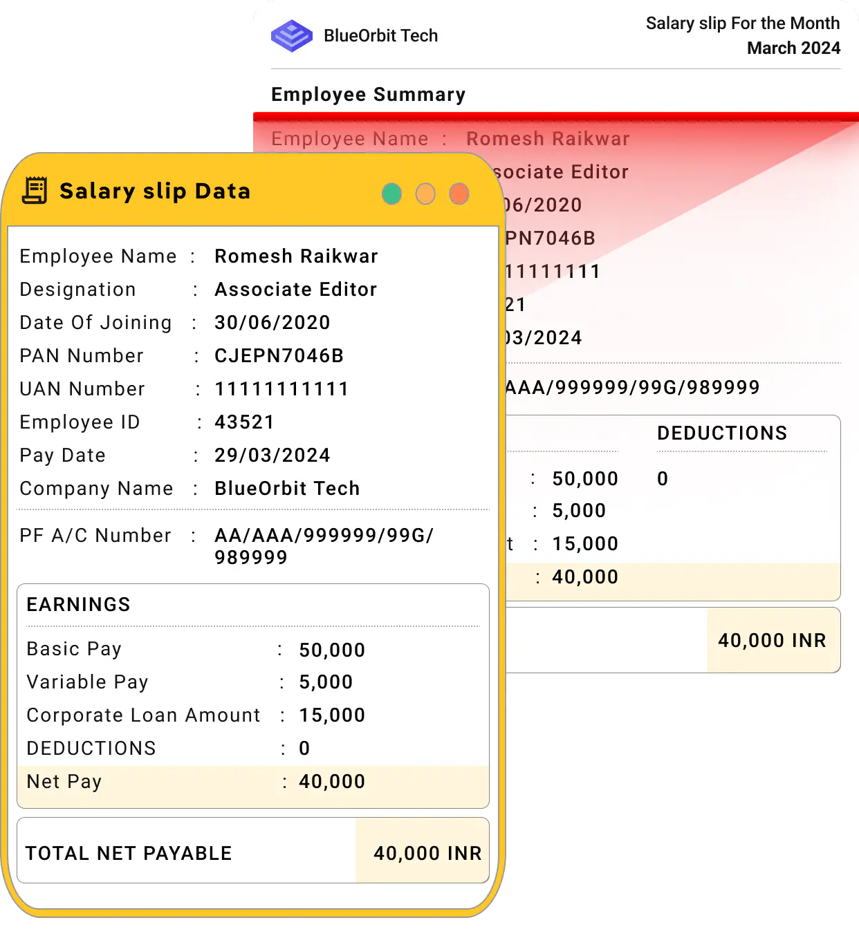 Salary Slip OCR API - Product Image