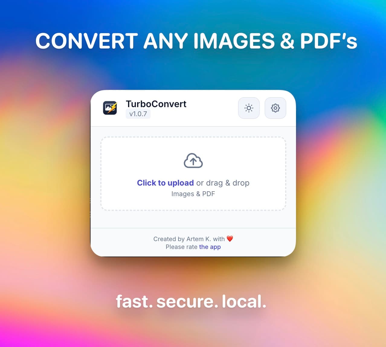 TurboConvert: All-in-One Image Converter - Product Image