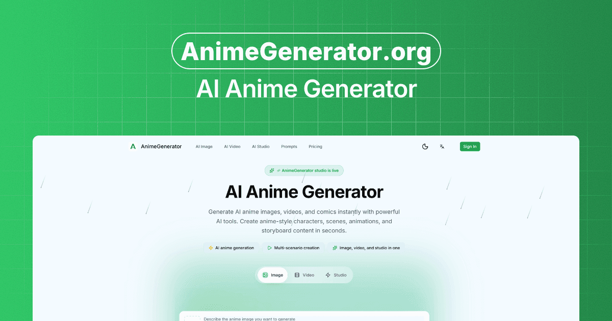 AnimeGenerator - Product Image