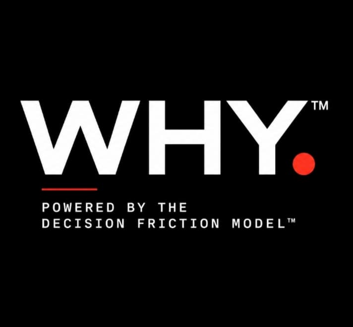 WHY.™ — AI-powered content friction diagnostic logo
