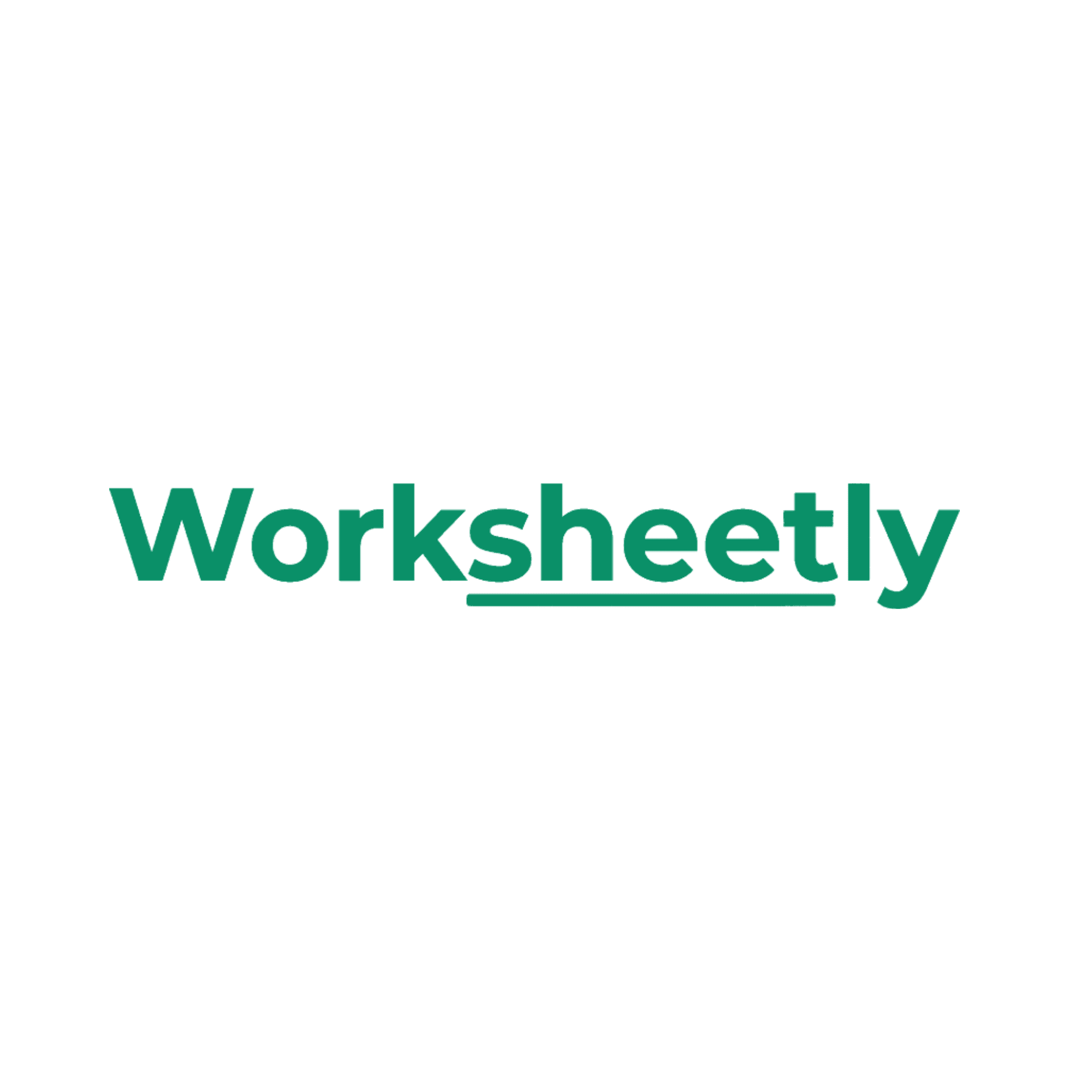 Worksheetly logo
