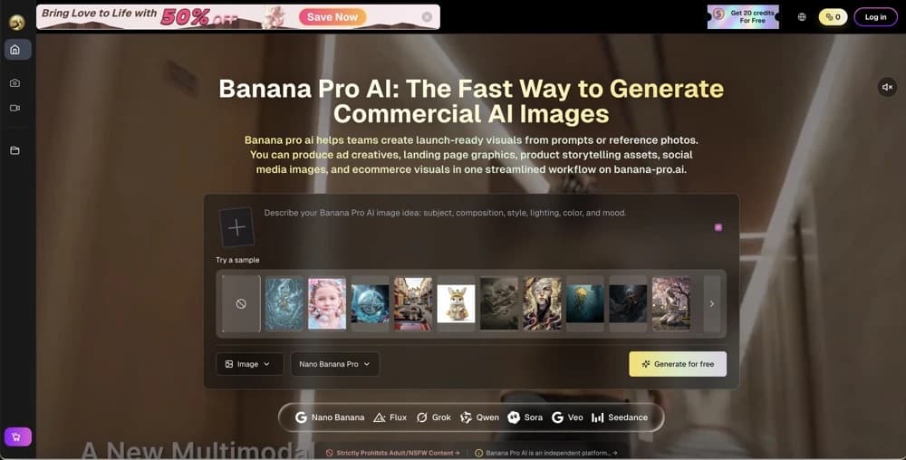 Banana Pro AI Image Generator: Fast, Consistent, Commercial logo