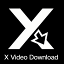 X Video Download Logo