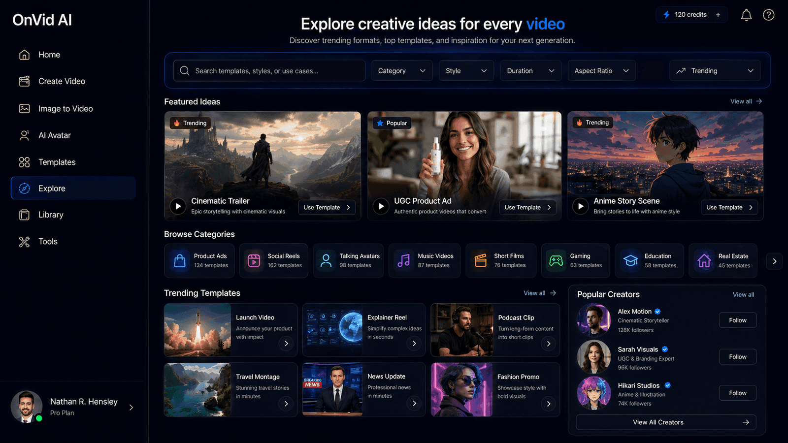 OnVid AI Video Generator - Product Image