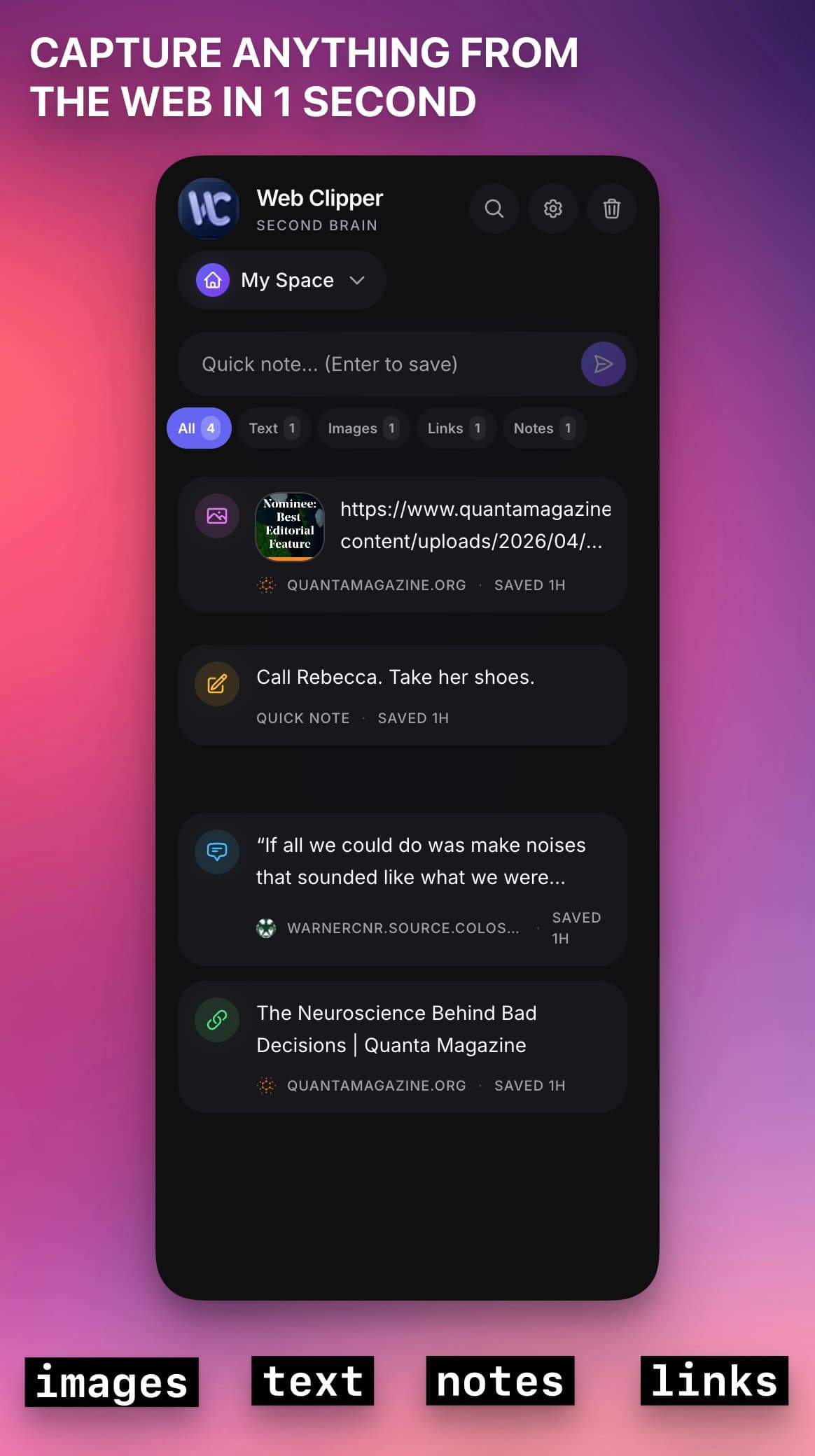 Web Clipper – Second Brain - Product Image