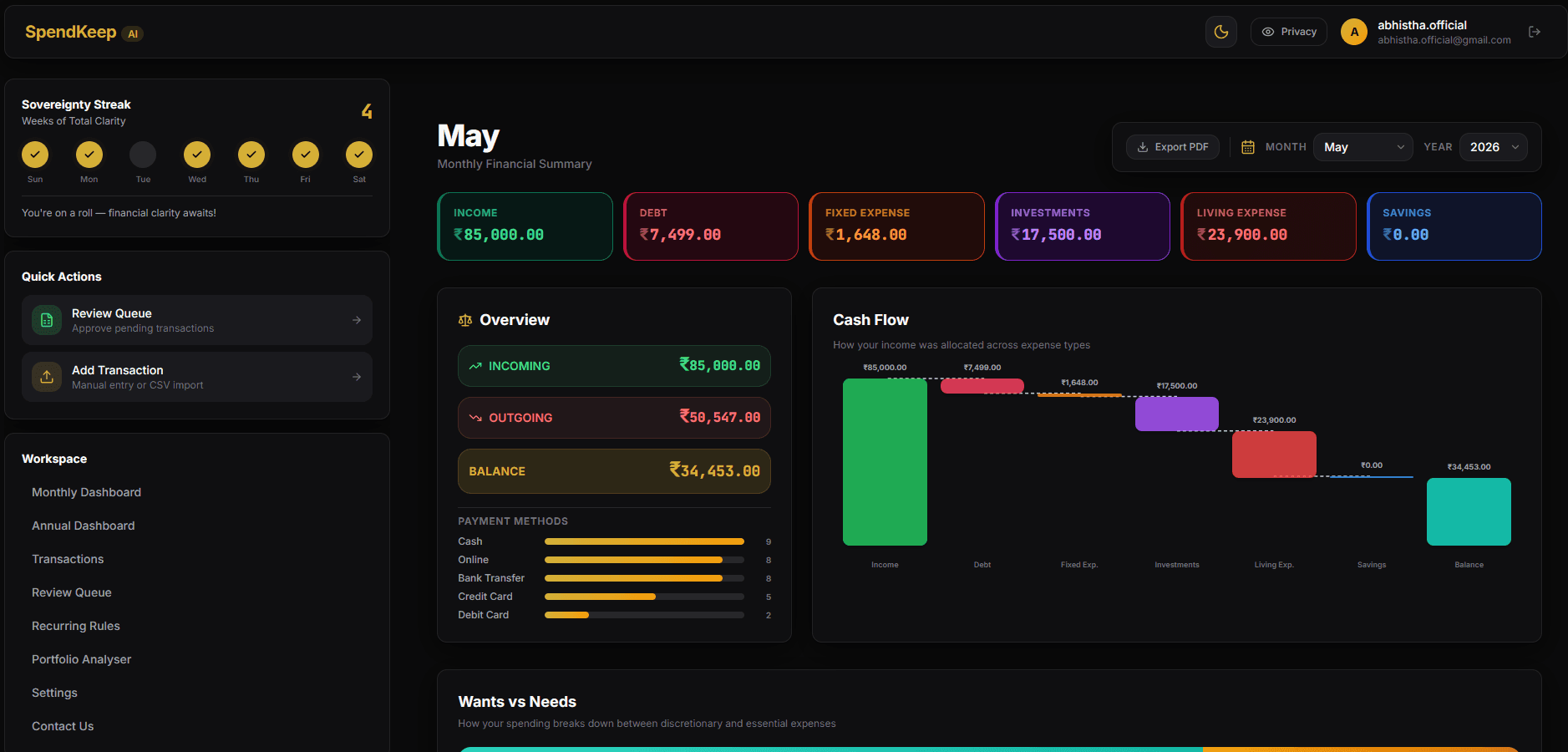 SpendKeep AI - Product Image