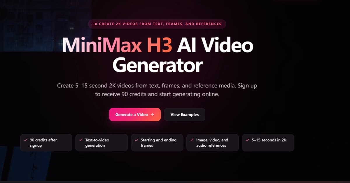 MiniMax H3 - Product Image