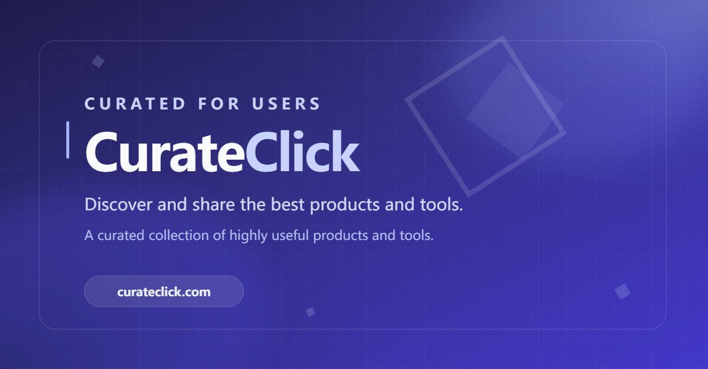 CurateClick - Product Image