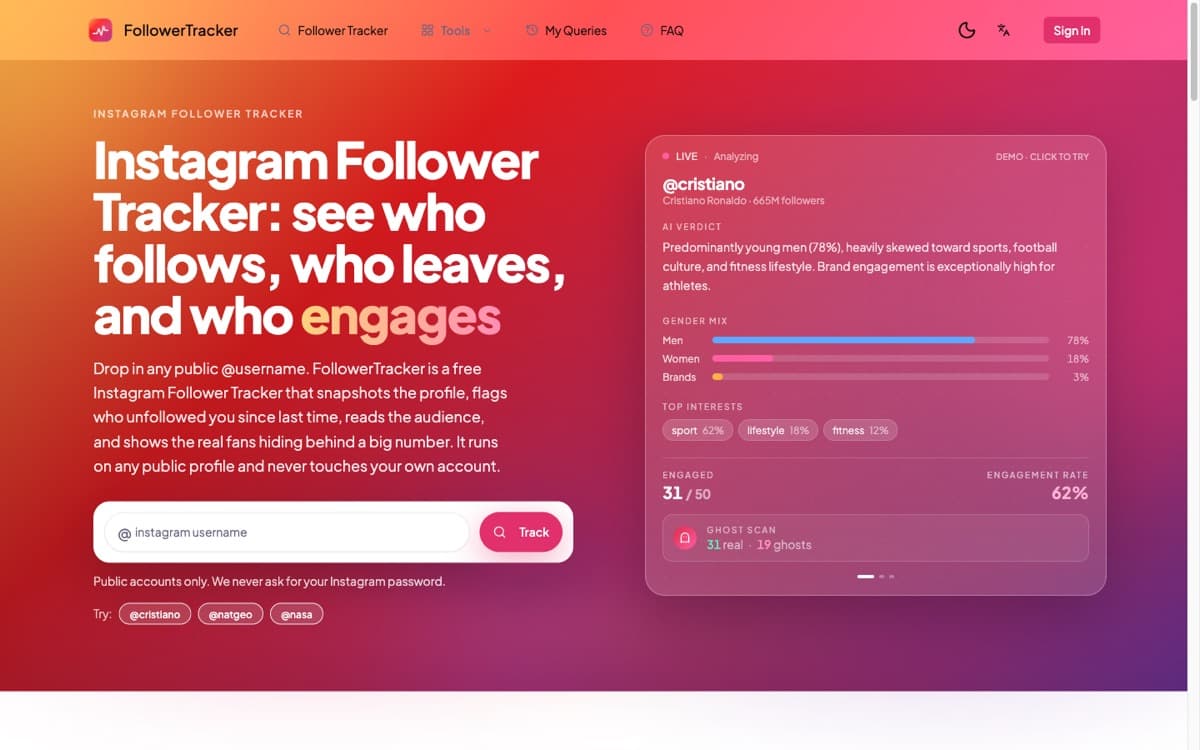 FollowerTracker - Product Image