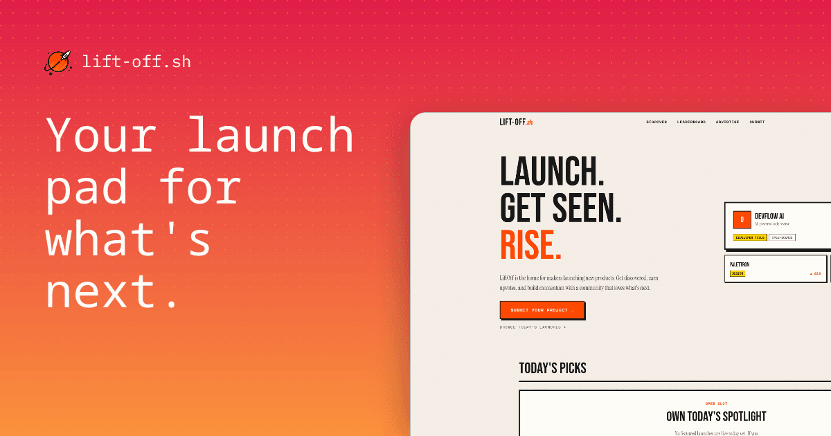 Lift-Off - Product Image