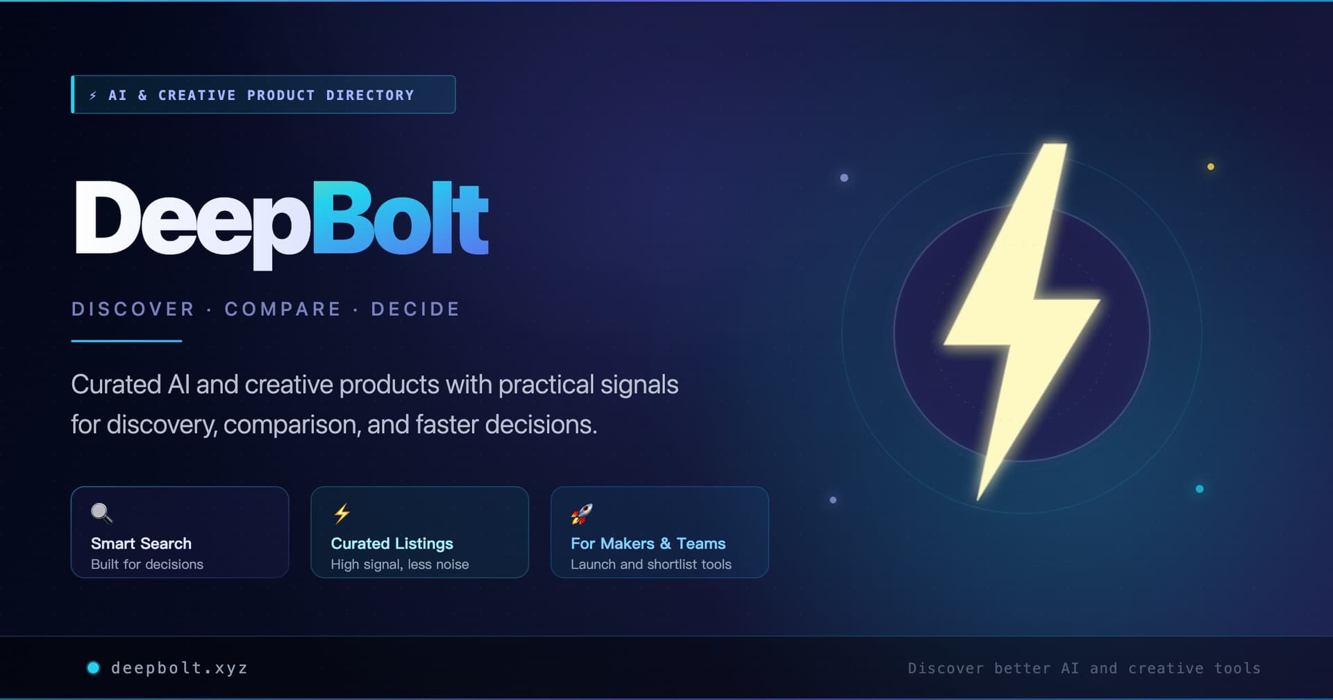 DeepBolt - Product Image