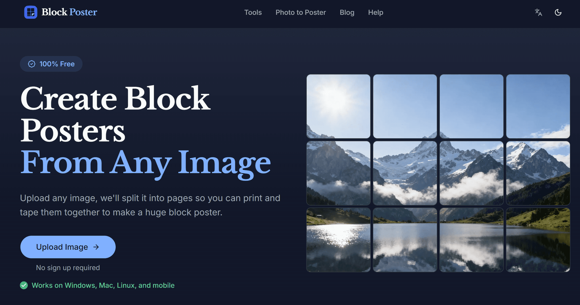 Block Poster - Product Image